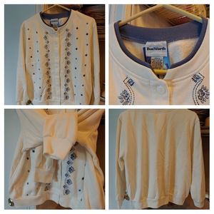 Bon Worth sweatshirt jacket